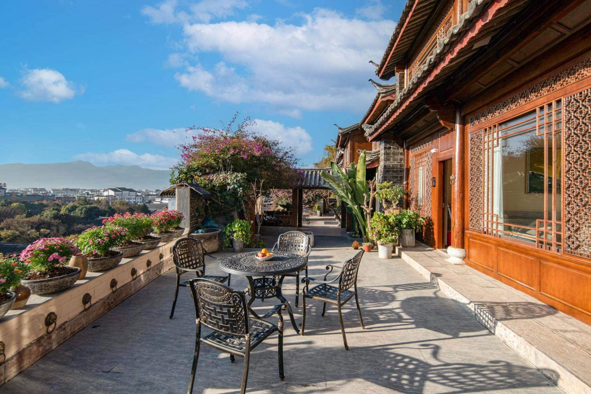 Lijiang Byw Mount View Inn Экстерьер фото
